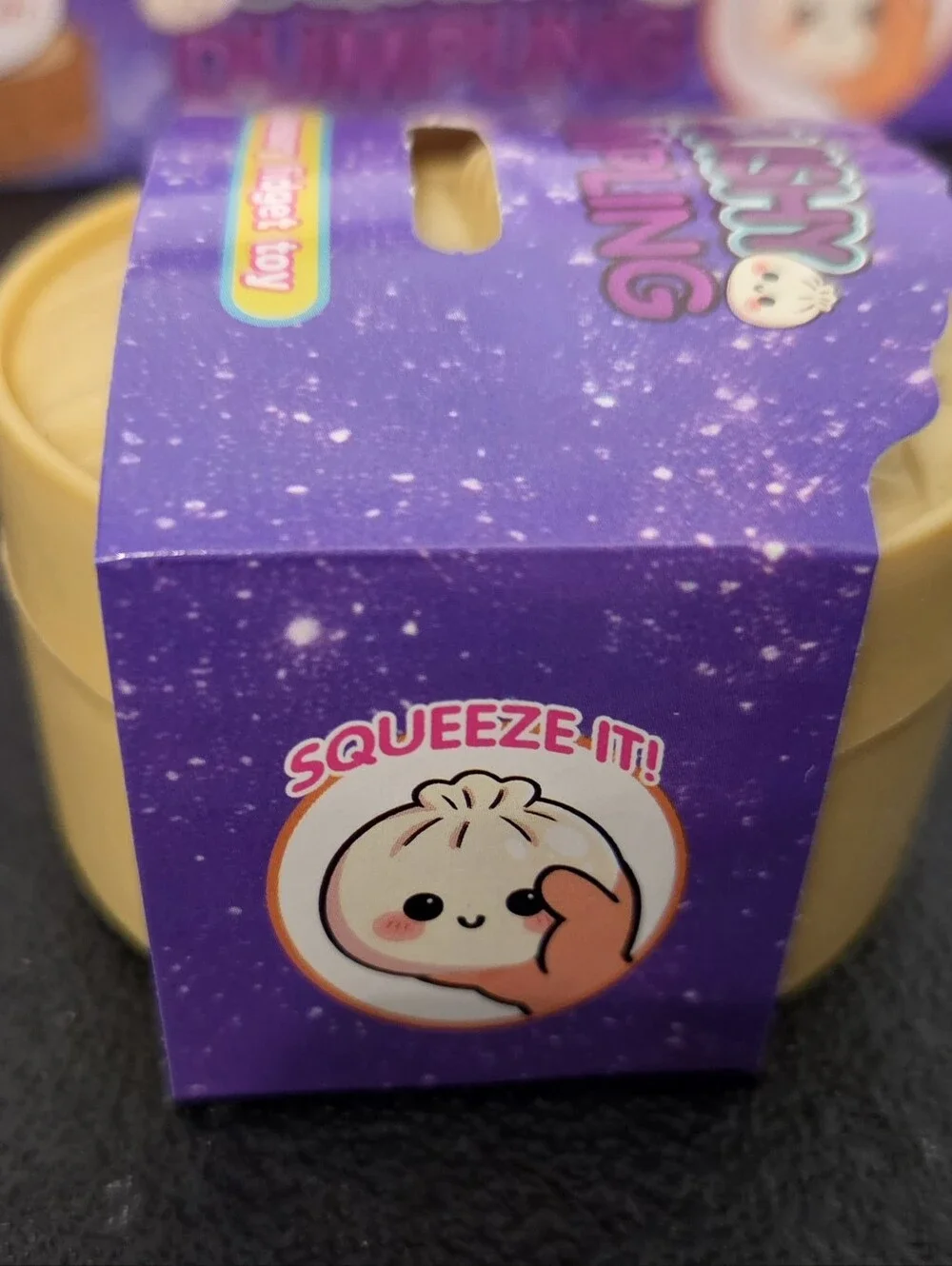 Squishy Mini Glitter Dumpling Mystery Fidget Toys Full Case of 12